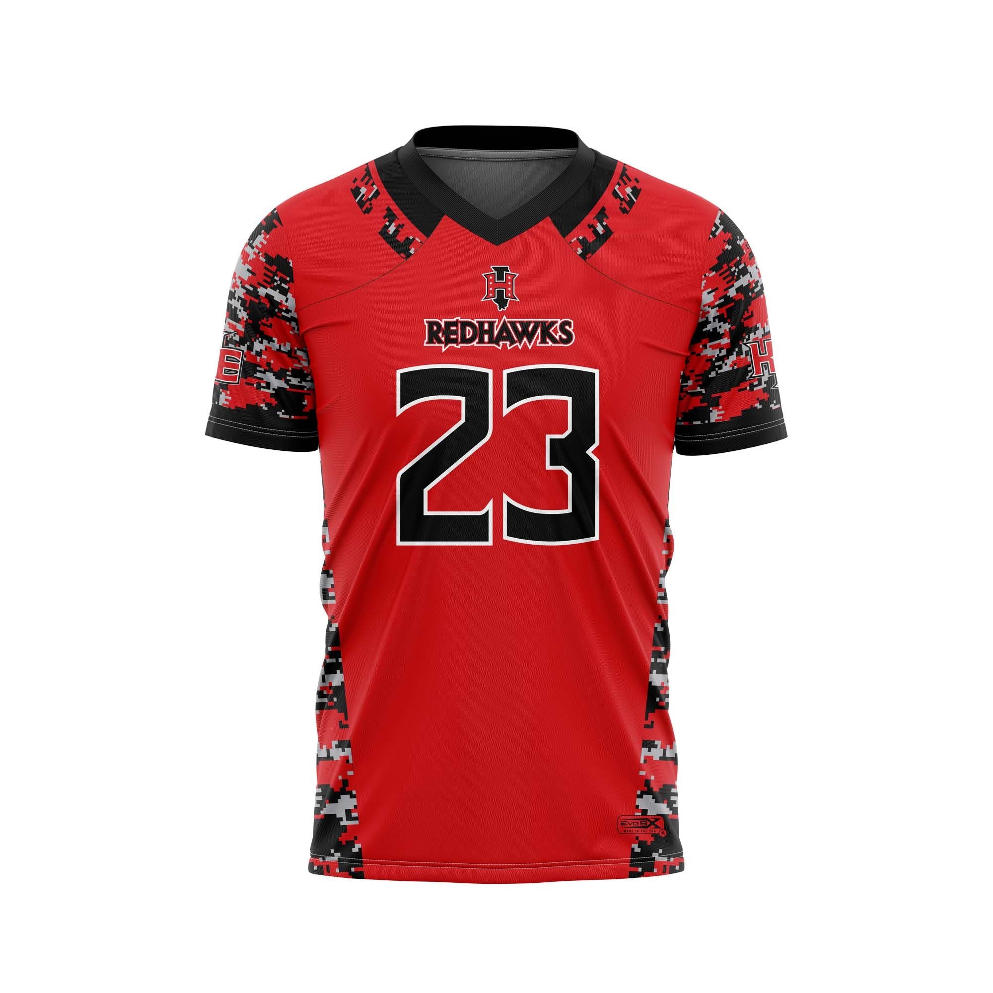 REDHAWKS FAN JERSEY - RED