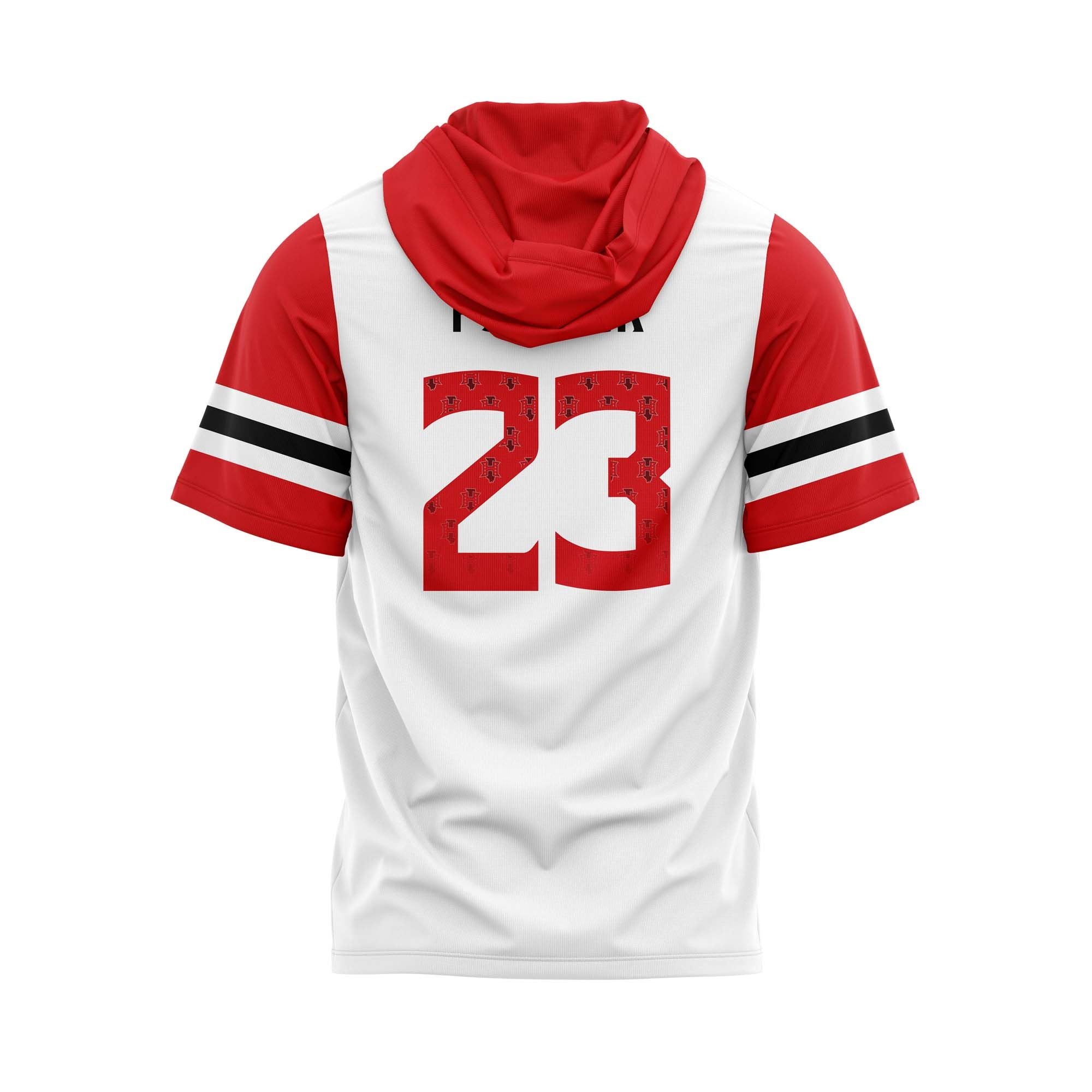 REDHAWKS SHORT SLEEVE HOODIE