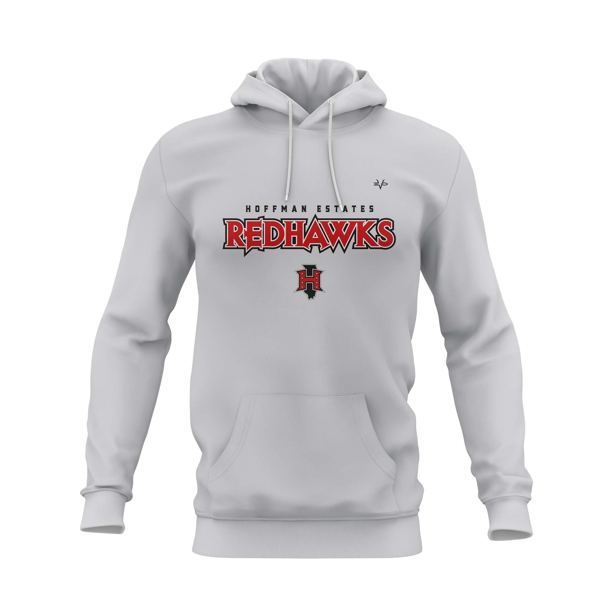 REDHAWKS SEMI SUB HOODIE - SILVER