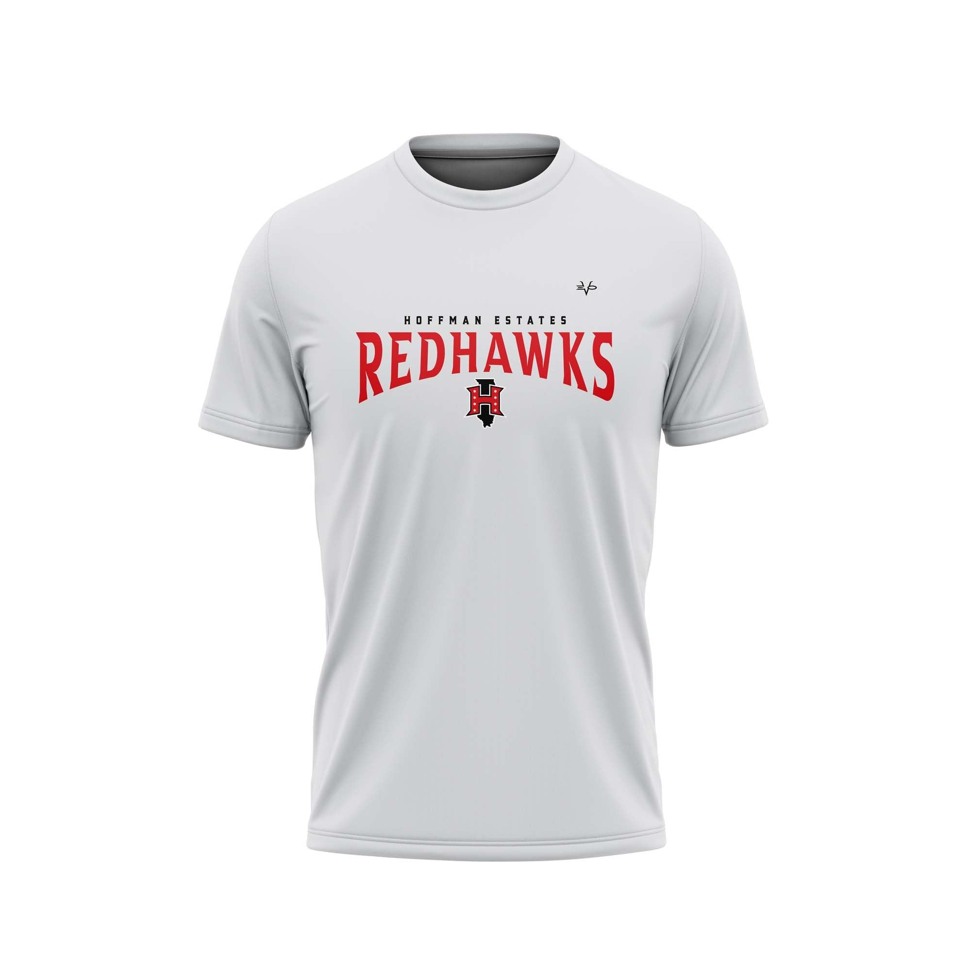 REDHAWKS SEMI SUB TEE - SILVER