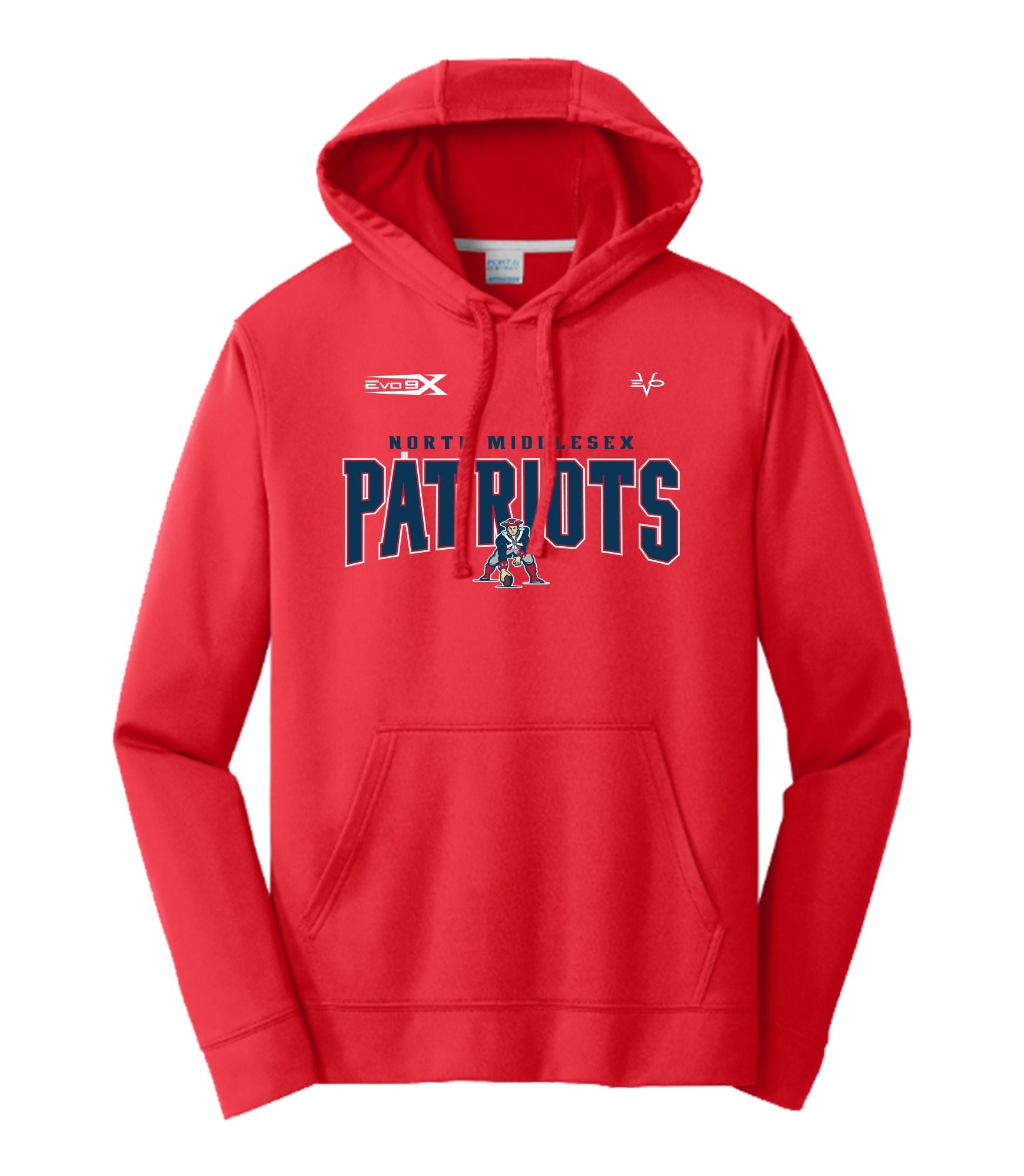North Middlesex PATRIOTS Performance Hoodie