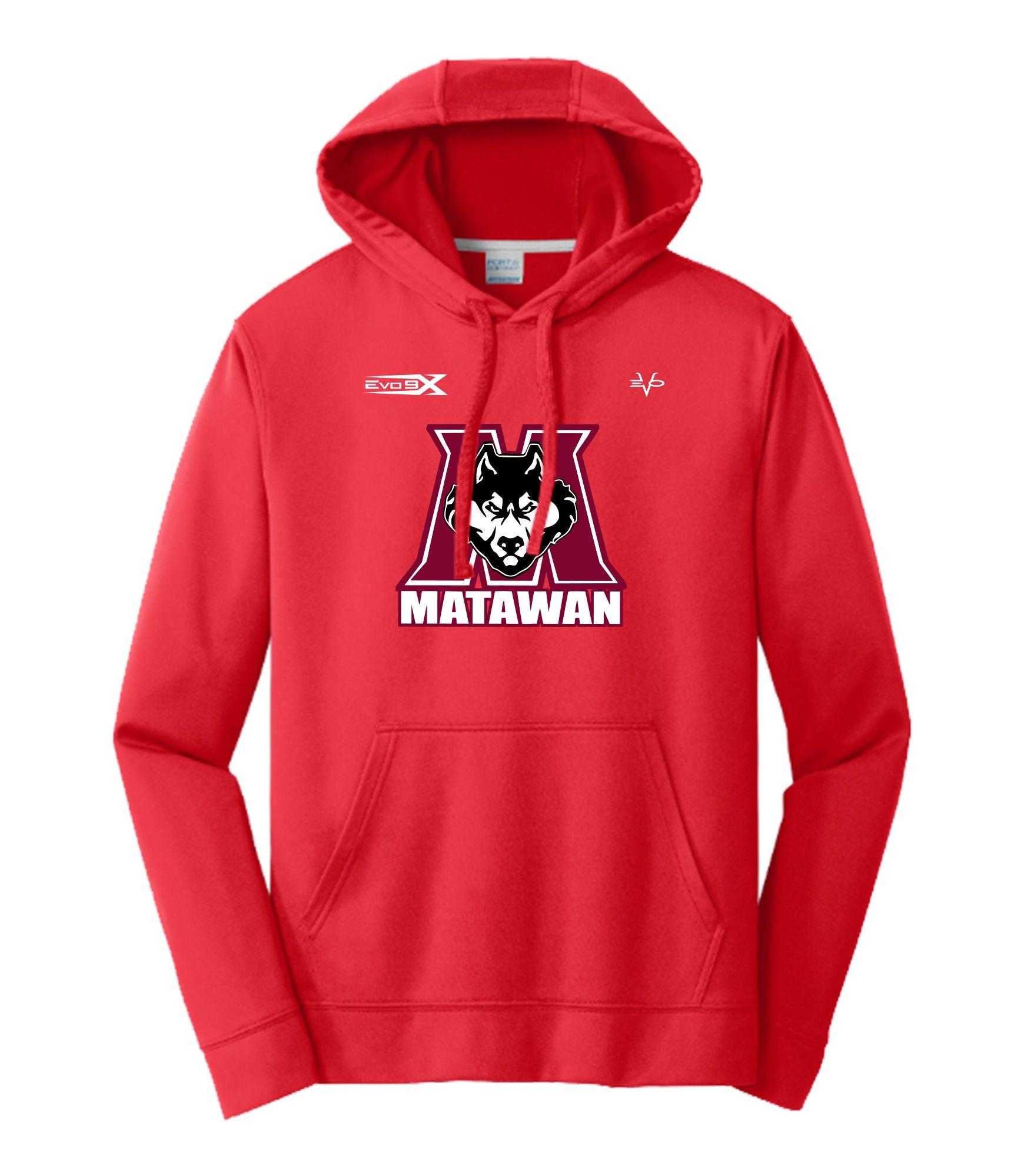 Matawan Aberdeen Babe Ruth League Performance Hoodie