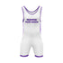 Rumson Wrestling Singlet Men White V2