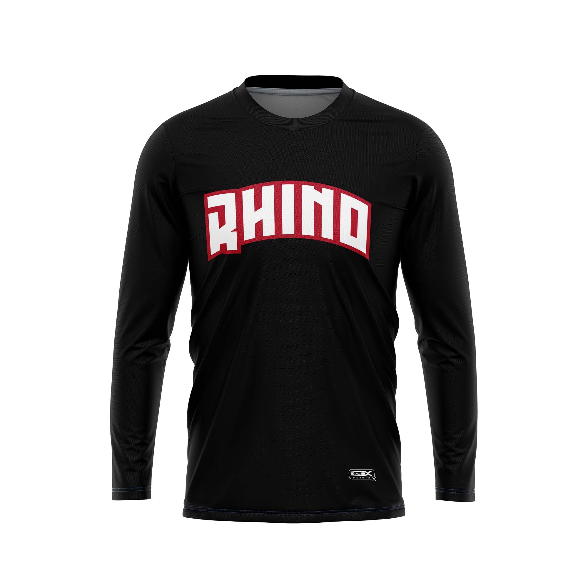 RHINO WRESTLING CREW NECK SWEATSHIRT (NO NAME/PERSONALIZATION)