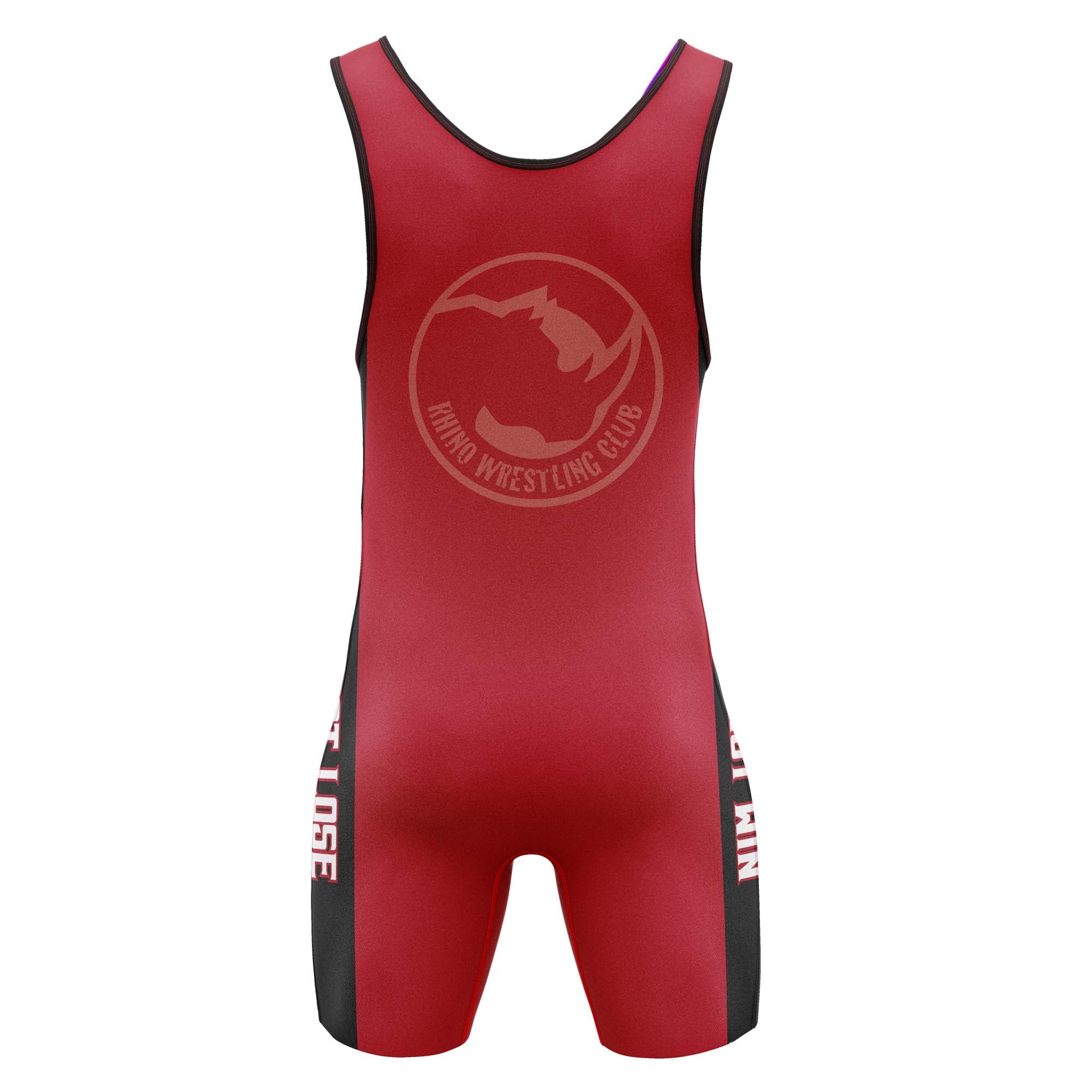 RHINO WRESTLING SINGLET (NO NAME/PERSONALIZATION)