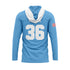 RUCCI BASEBALL "RB" LIGHTWEIGHT HOODIE - CAROLINA BLUE