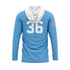 RUCCI BASEBALL "RB" LIGHTWEIGHT HOODIE - CAROLINA BLUE