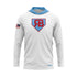 RUCCI BASEBALL "RB" LIGHTWEIGHT HOODIE - WHITE