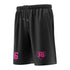 RUCCI BASEBALL SHORT - BLACK/PINK