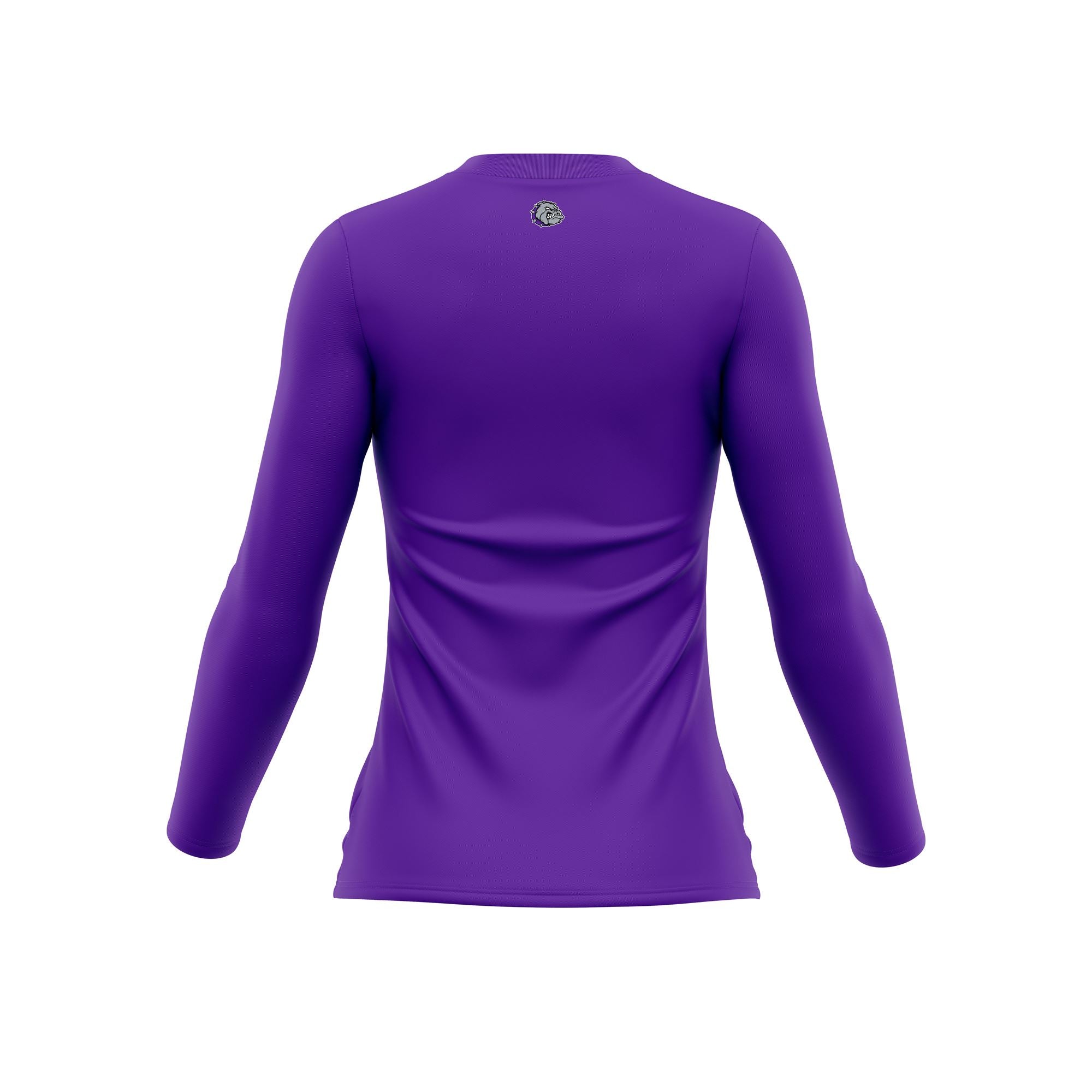 Rumson Women`s V NECK LS Purple