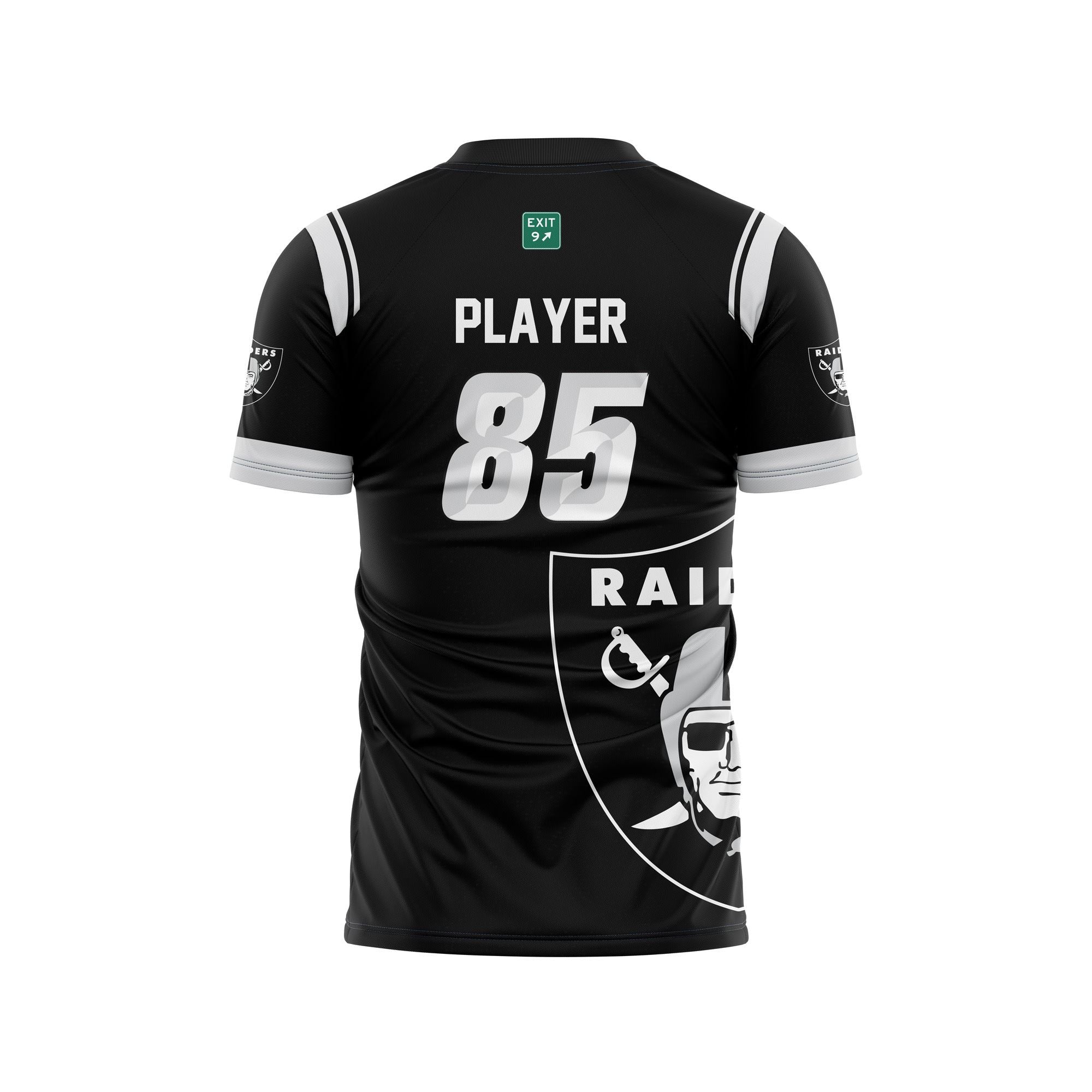 New Brunswick Raiders Black Fan Jersey