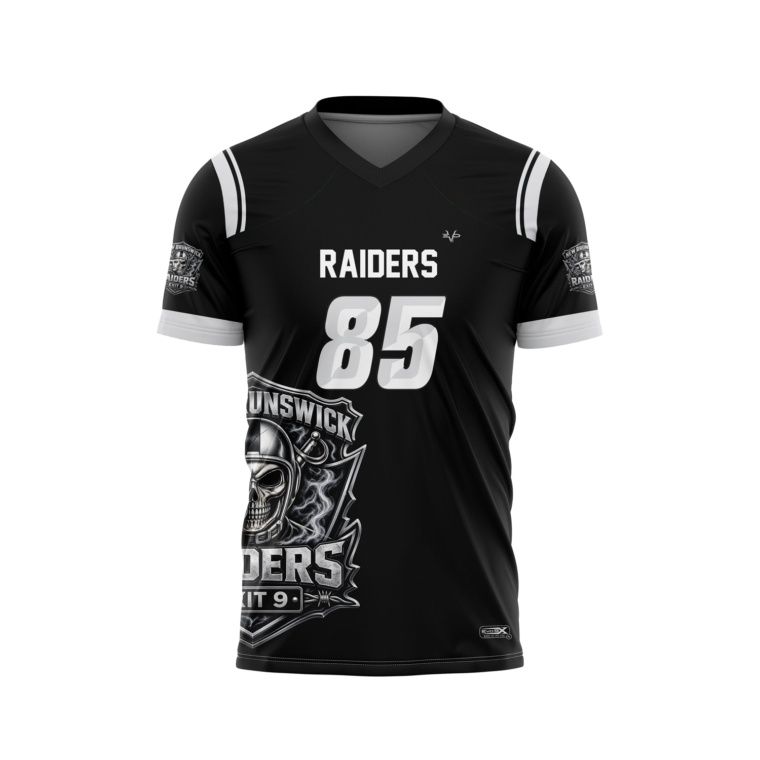 New Brunswick Raiders Black Fan Jersey