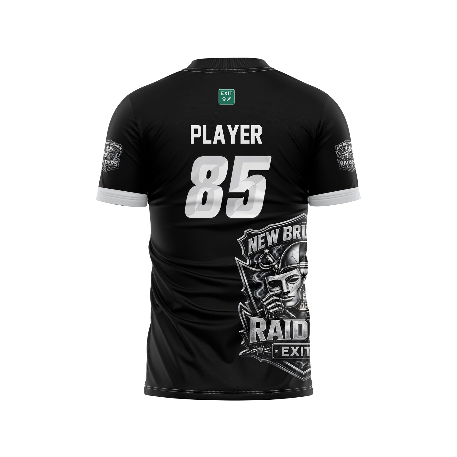 New Brunswick Raiders Black Fan Jersey