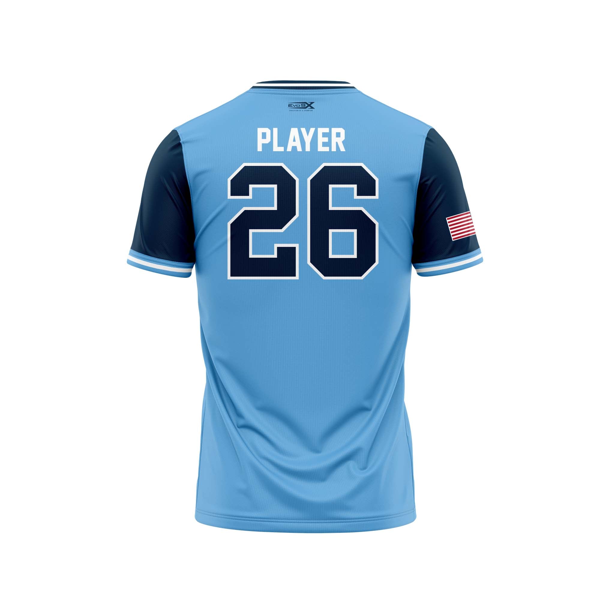 RAIDERS CREW NECK SS COLUMBIA-NAVY