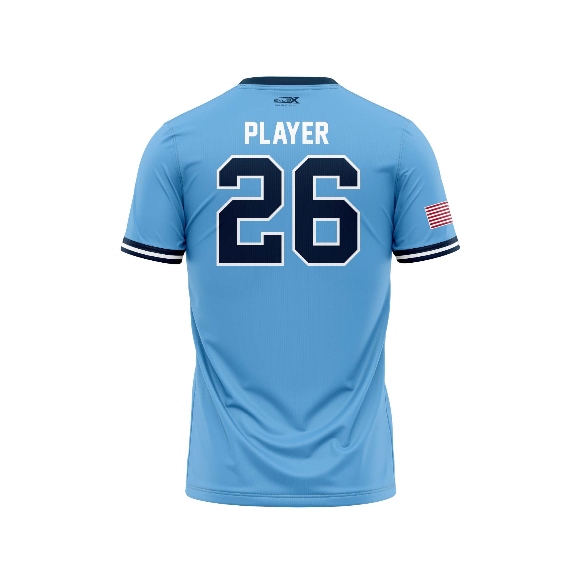 RAIDERS CREW NECK SS COLUMBIA BLUE