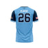 RAIDERS CREW NECK SS COLUMBIA-NAVY SLEEVES (mandatory)