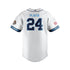 RAIDERS FULL BUTTON JERSEY PINSTRIPES (mandatory)