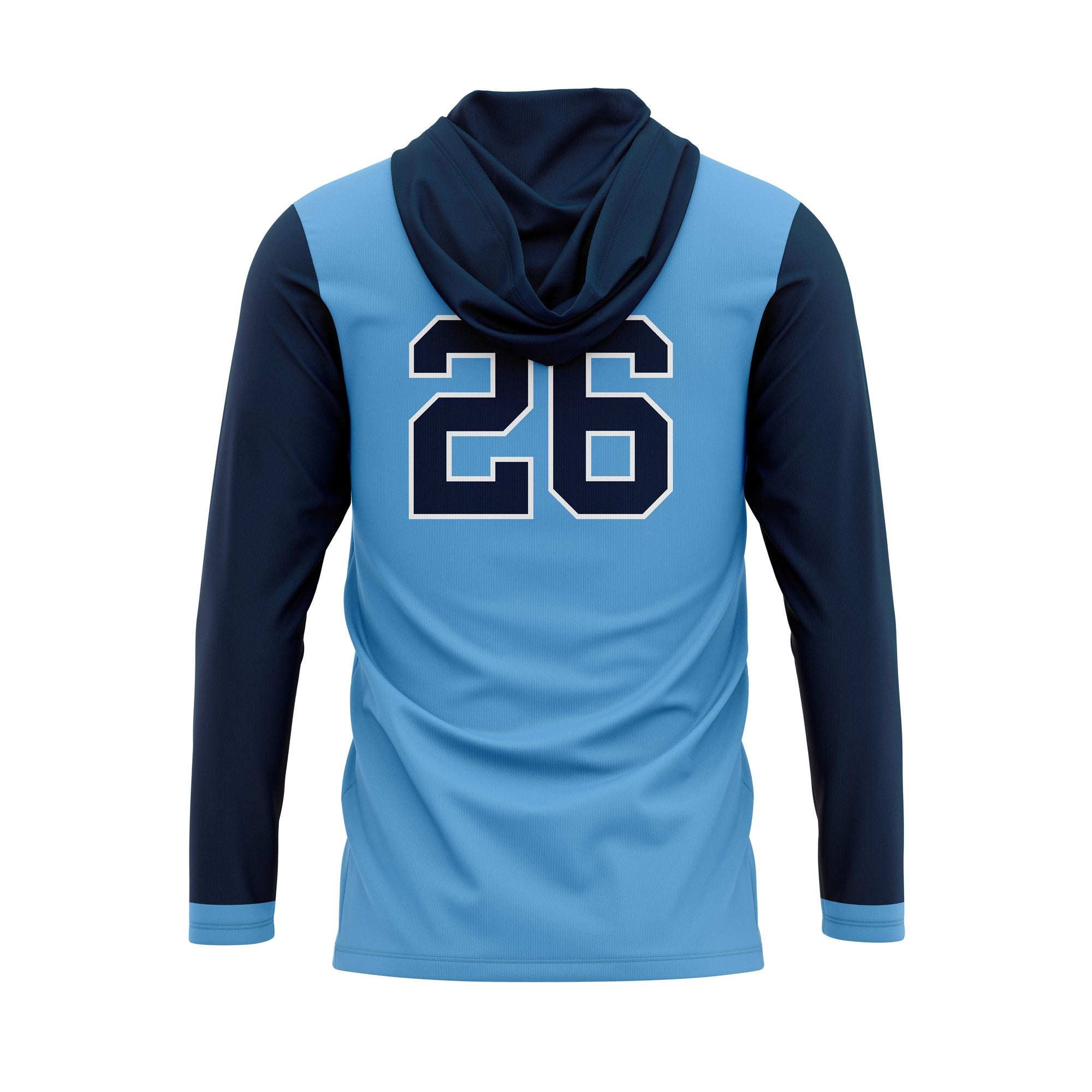 RAIDERS LT WT HOODY LS COLUMBIA-NAVY