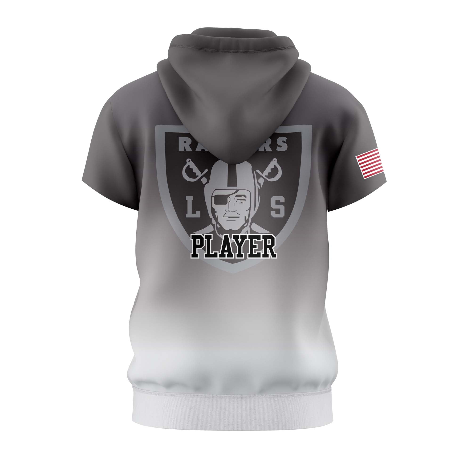 Raiders SHORT SLEEVE HOODIE