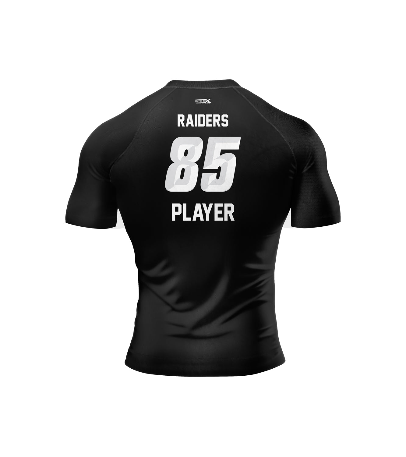 NEW BRUNSWICK RAIDERS COMPRESSION SS - BLACK
