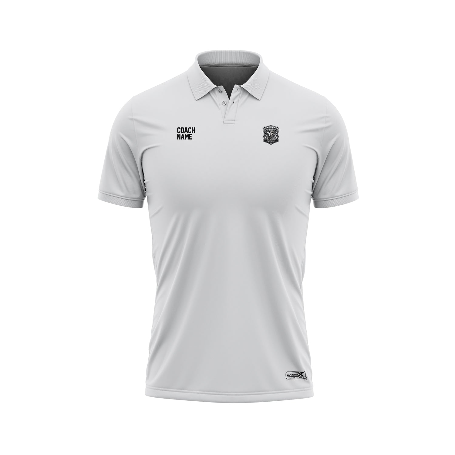 Raiders Silver Coaches Polo