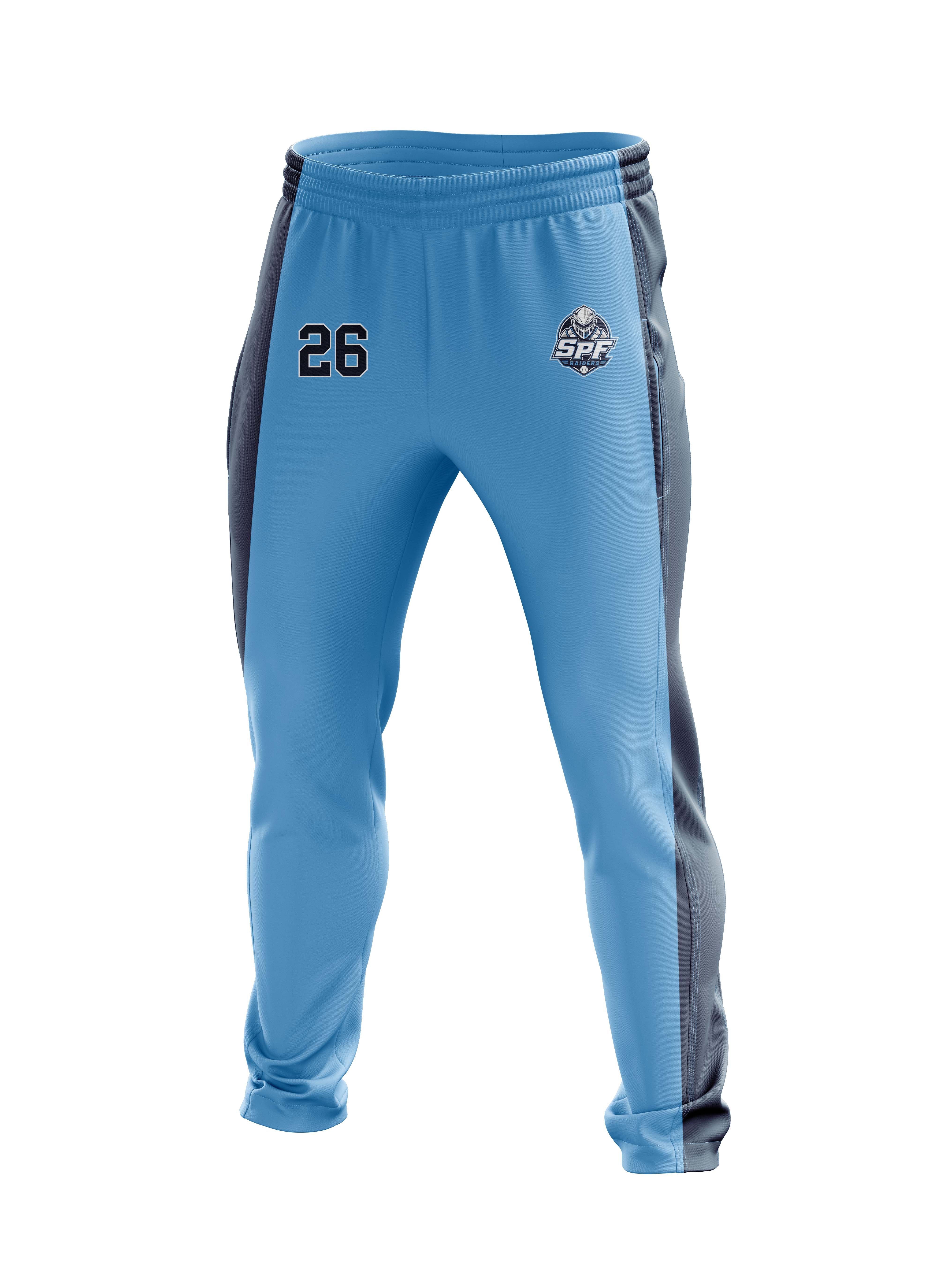 RAIDERS SWEATPANTS COLUMBIA WITH NAVY PIPING
