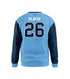 RAIDERS SWEATSHIRT LS COLUMBIA WITH NAVY SLEEVES