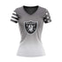 Raiders WOMENS V NECK CAP SLEEVE - FOOTBALL MOM