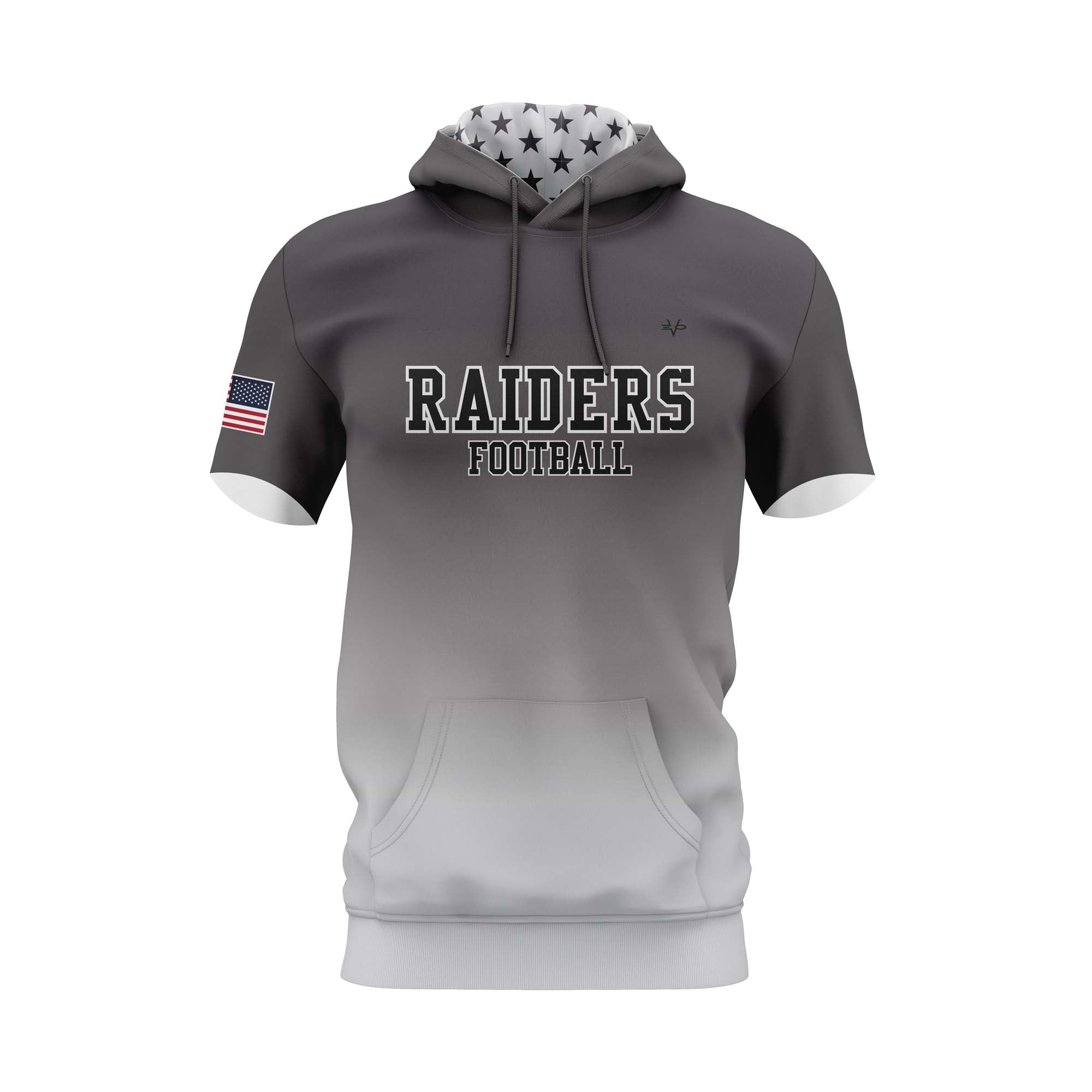 Raiders SHORT SLEEVE HOODIE