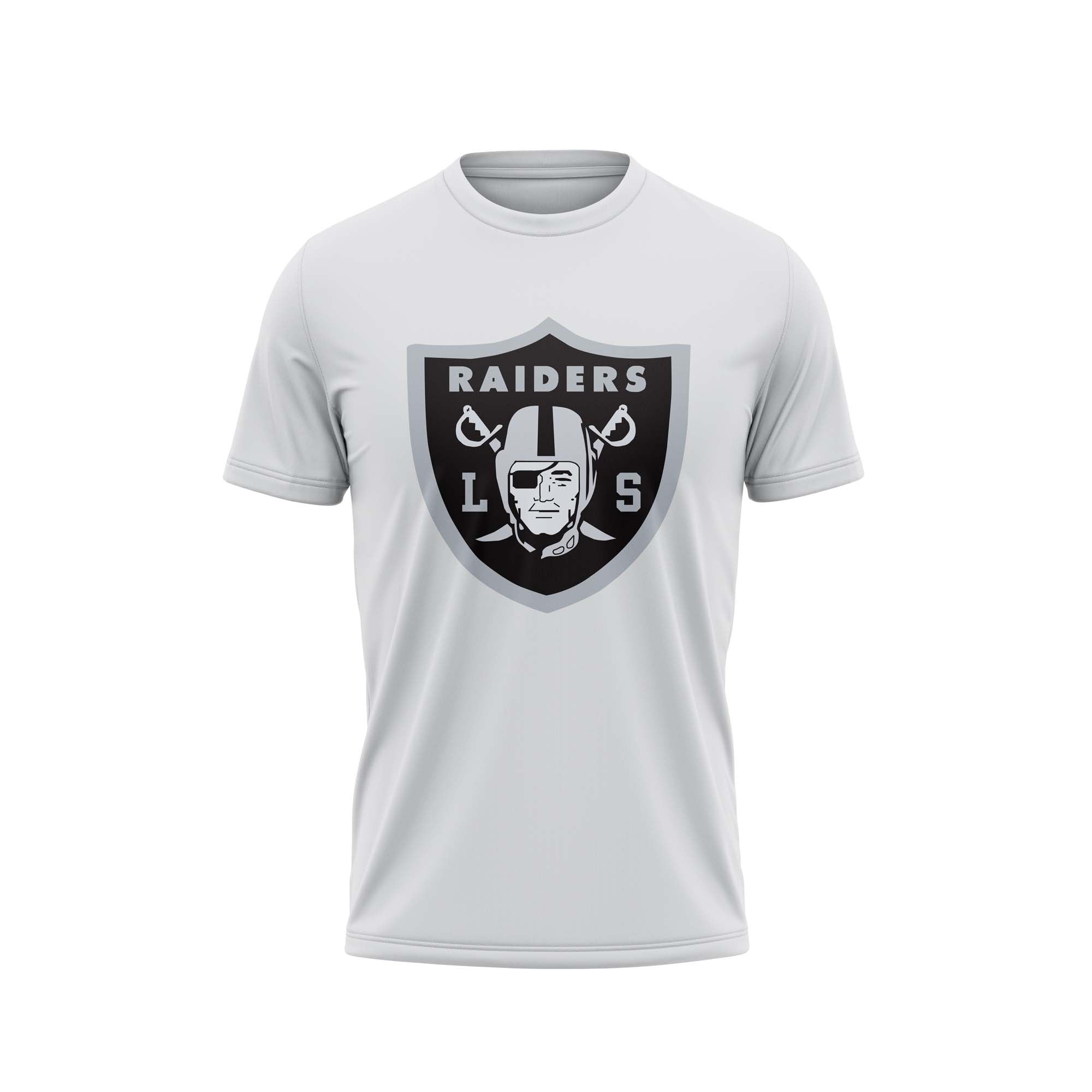 Raiders SEMI SUB TEE - SILVER