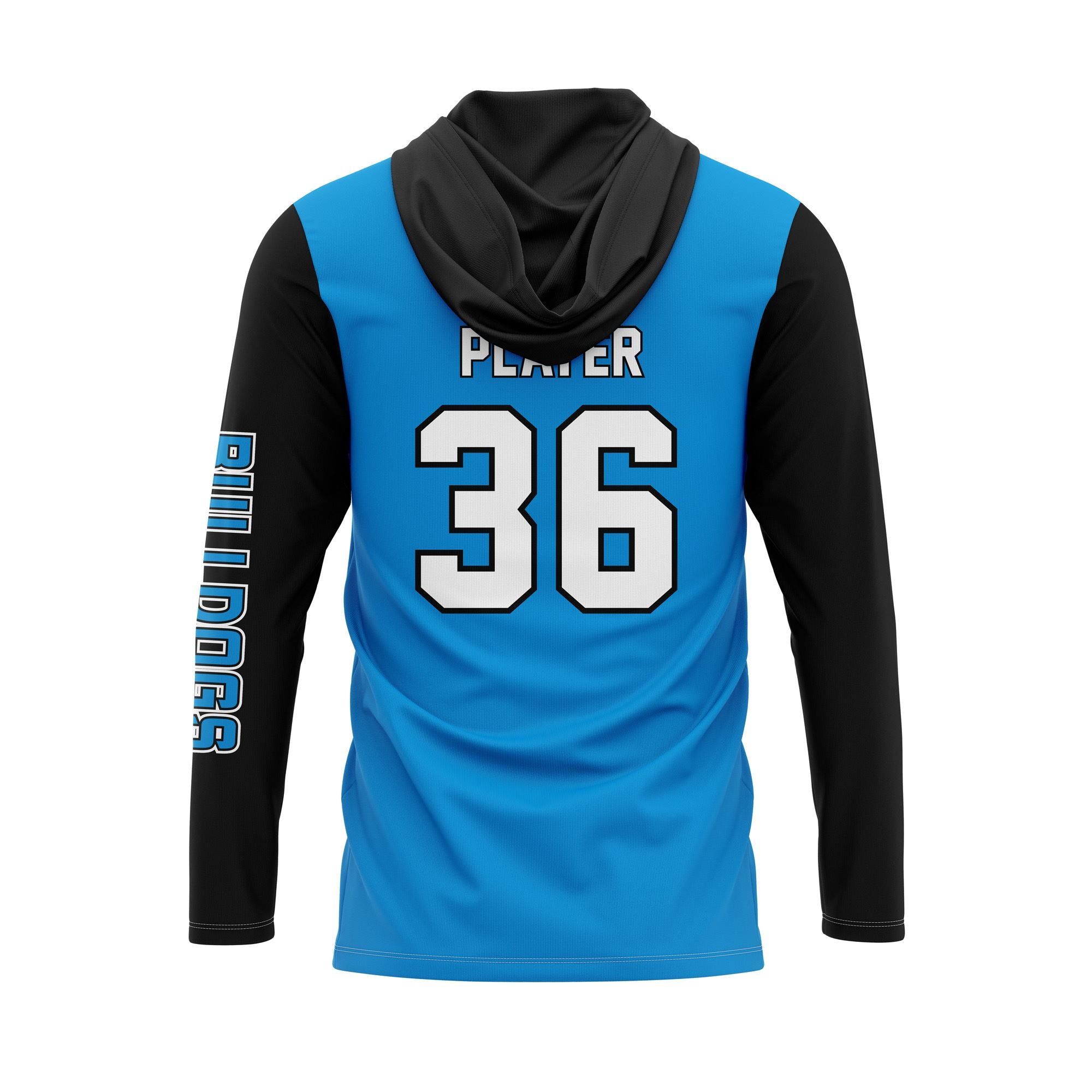 Sublimated Lightweight Hoodie Back