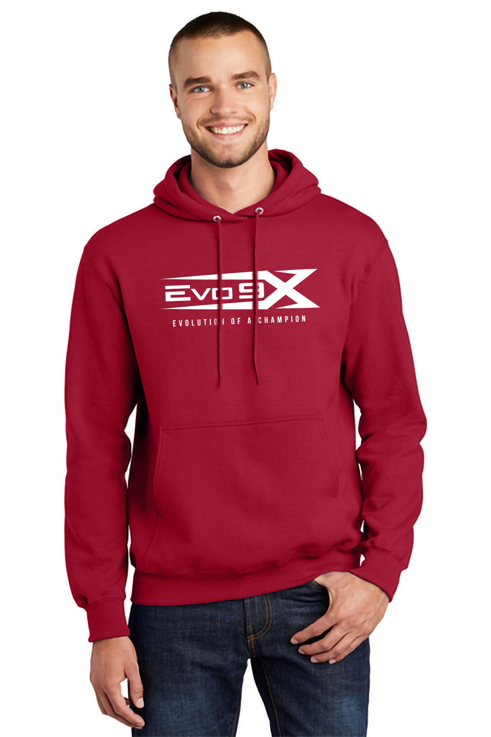 Evolution of the Goat Big Evo9x Logo Hoodie