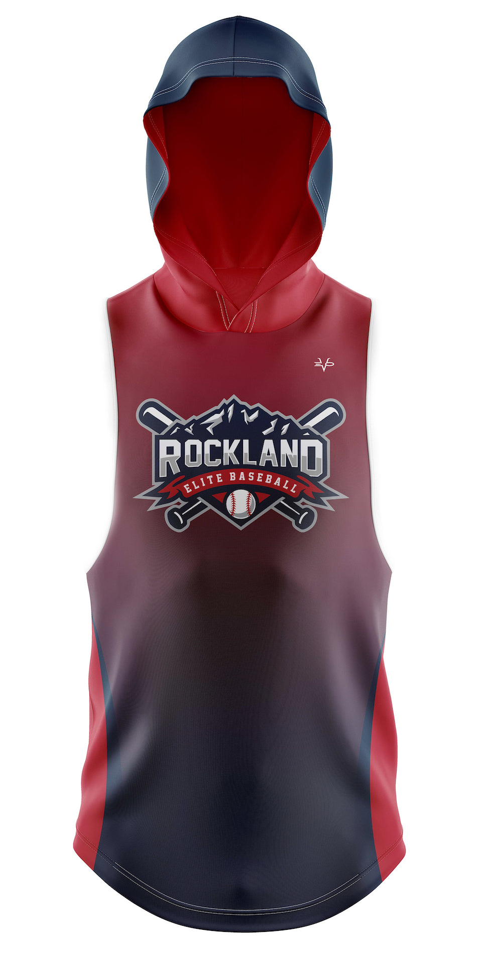 ROCKLAND ELITE BASEBALL HOODIE LIGHTWEIGHT SLEEVELESS