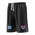 RUCCI BASEBALL SHORT - BLACK/CAROLINA BLUE