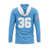 RUCCI BASEBALL MOM LIGHTWEIGHT HOODIE - CAROLINA BLUE/WHITE