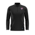 RUCCI BASEBALL QTR ZIP - BLACK