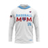 RUCCI BASEBALL MOM LIGHTWEIGHT HOODIE - WHITE