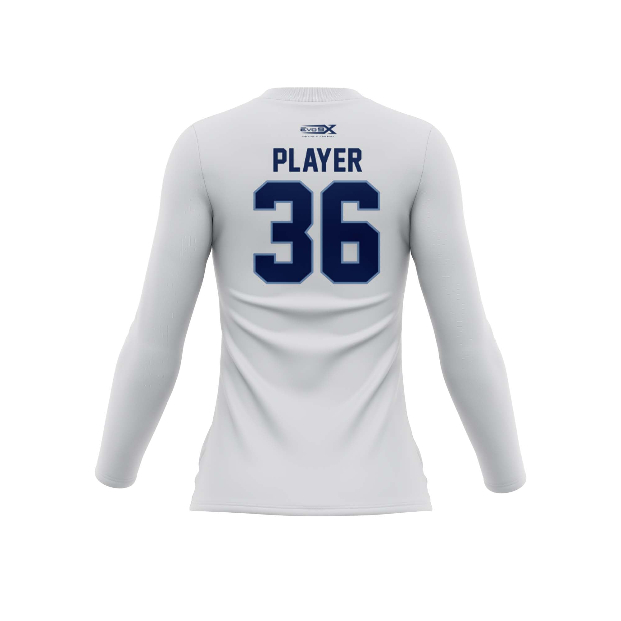 SAYREVILLE BASEBALL Semi Sublimated Long Sleeve Shirt - Women