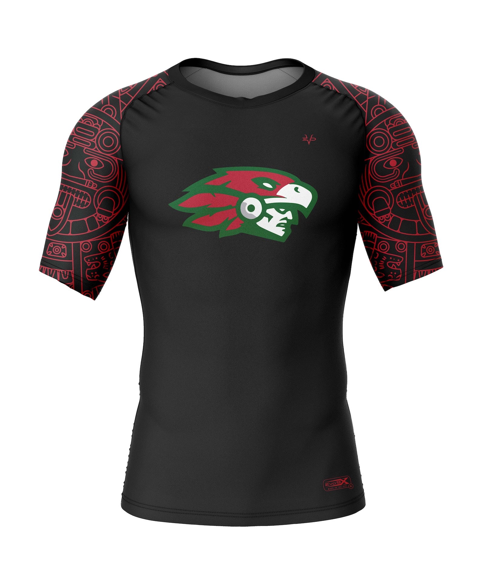 SHAOLIN AZTECS COMPRESSION SS - BLACK