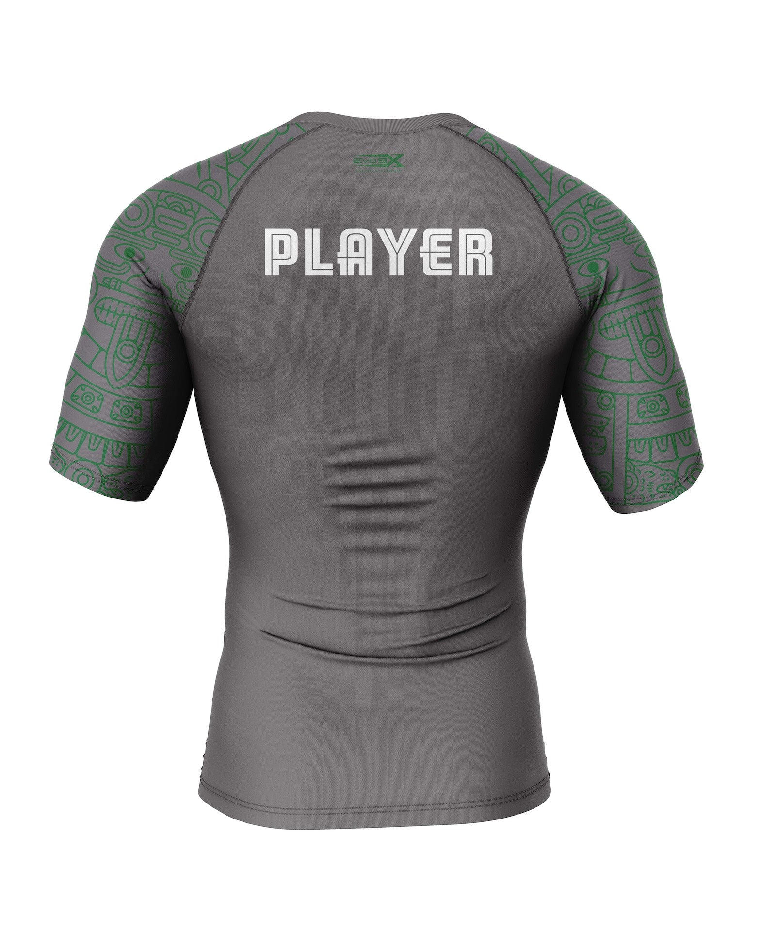 SHAOLIN AZTECS COMPRESSION SS - GREY