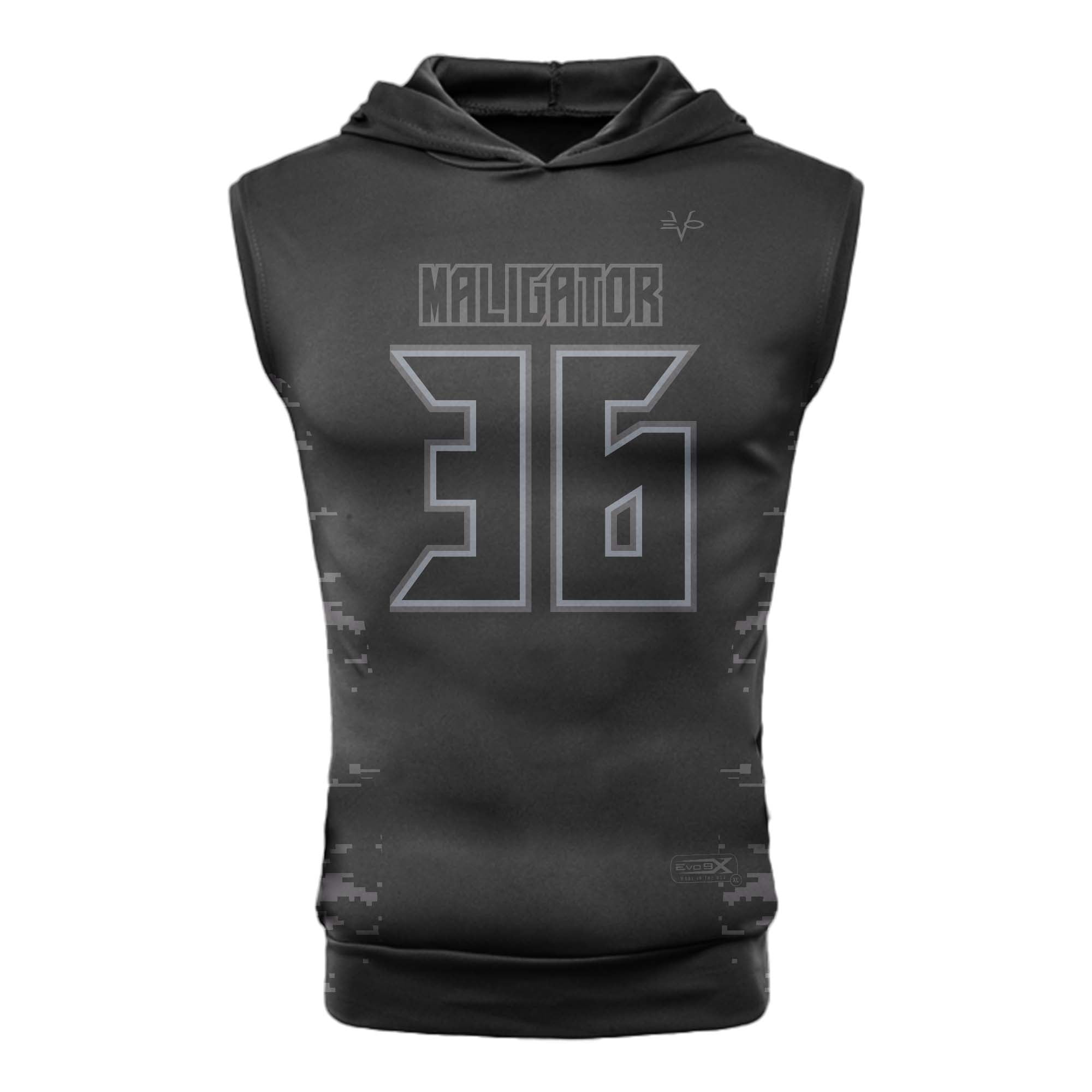 SLEEVELESS COMPRESSION HOODIE