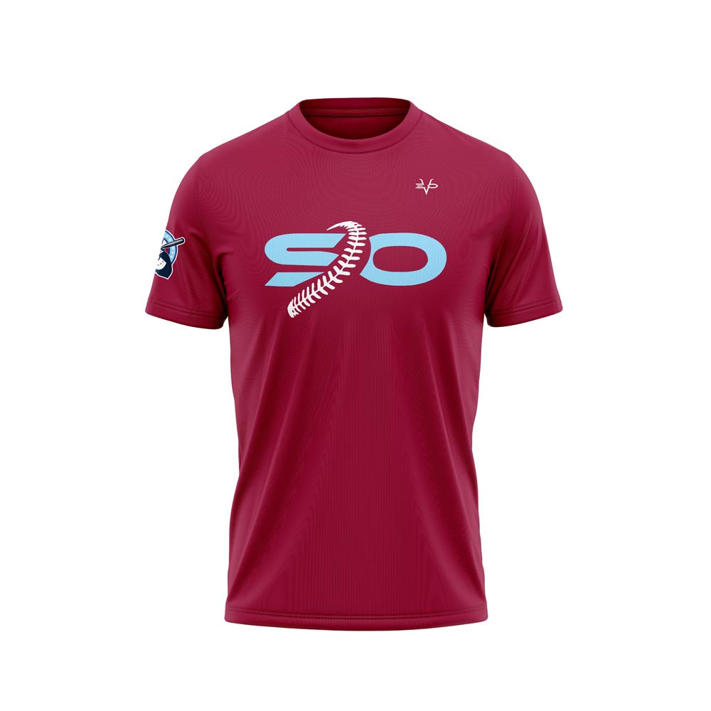 SOBA 2024 BASEBALL CREW NECK CARDINAL