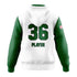 SOUTH PLAINFIELD PATRIOTS BASEBALL HOODIE - WHITE
