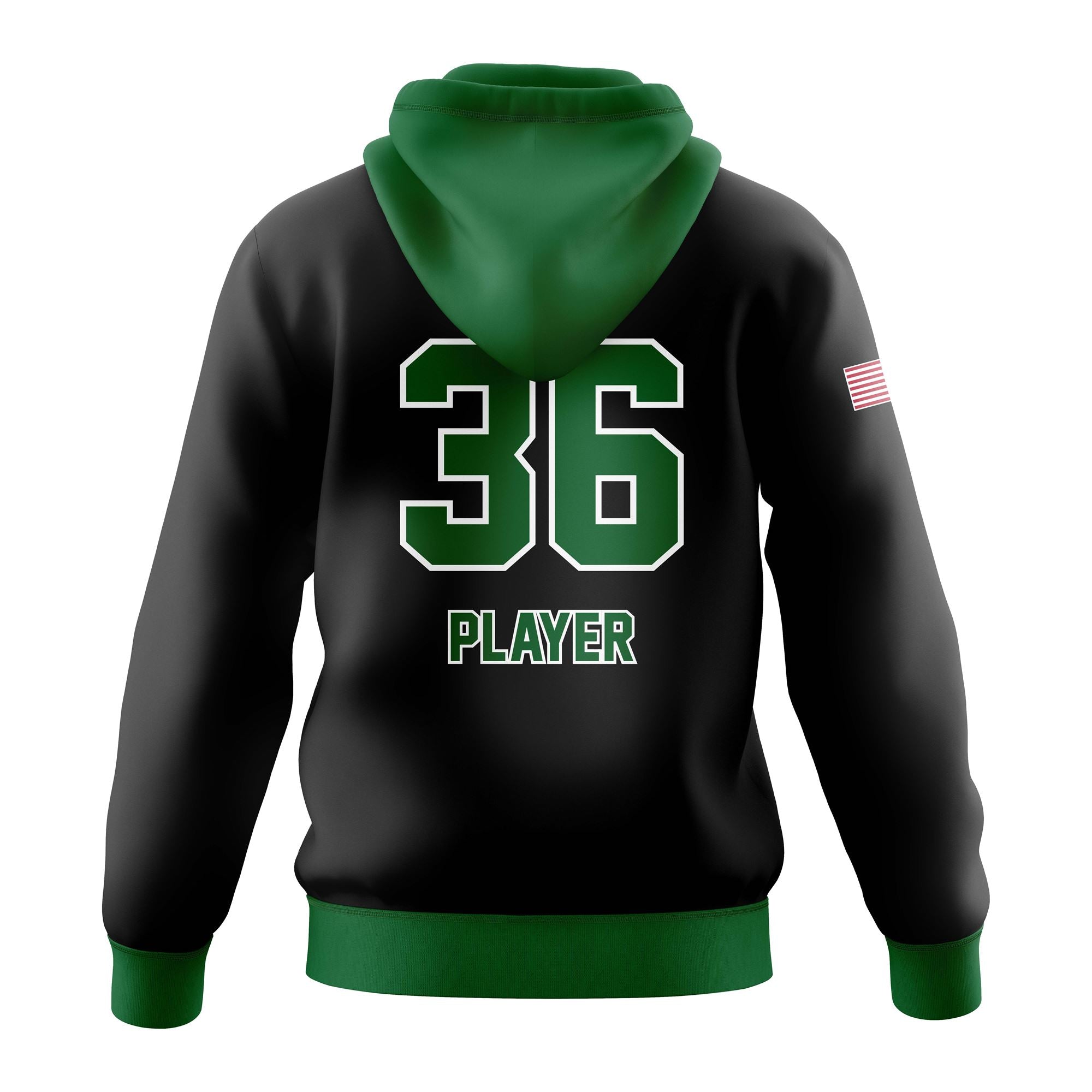 SOUTH PLAINFIELD PATRIOTS BASEBALL HOODIE - BLACK