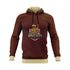 SPLIT CITY ATHLETICS HOODIE - BROWN