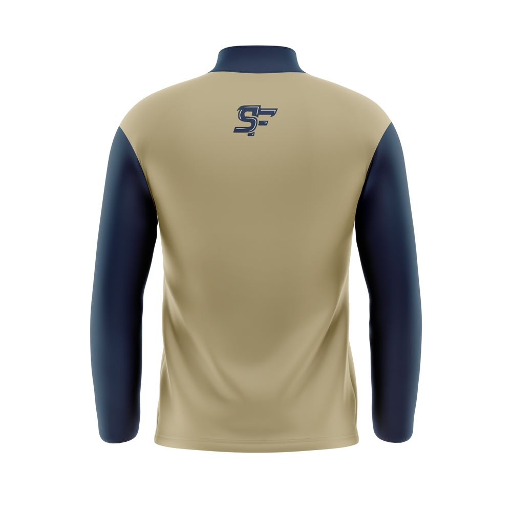 SPRING-FORD YOUTH FOOTBALL 1/4 Zip Jacket Back