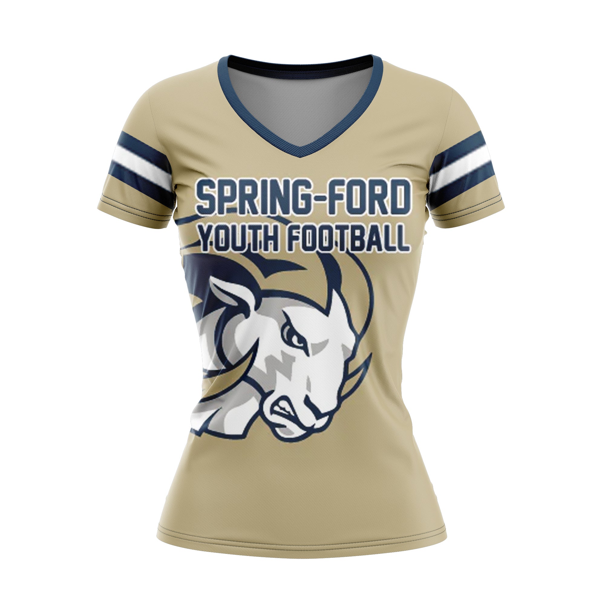 SPRING-FORD YOUTH FOOTBALL Cap Sleeve Shirt