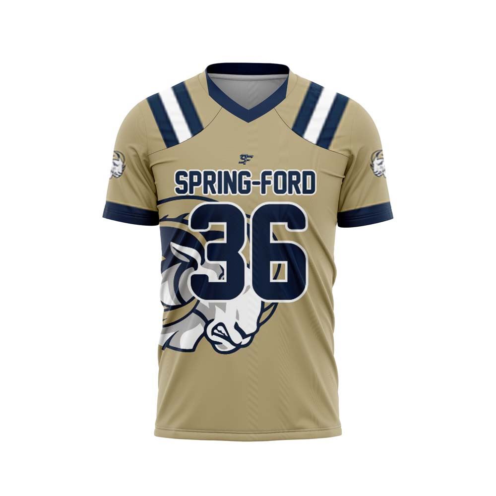 SPRING-FORD YOUTH FOOTBALL Fan Jersey Front