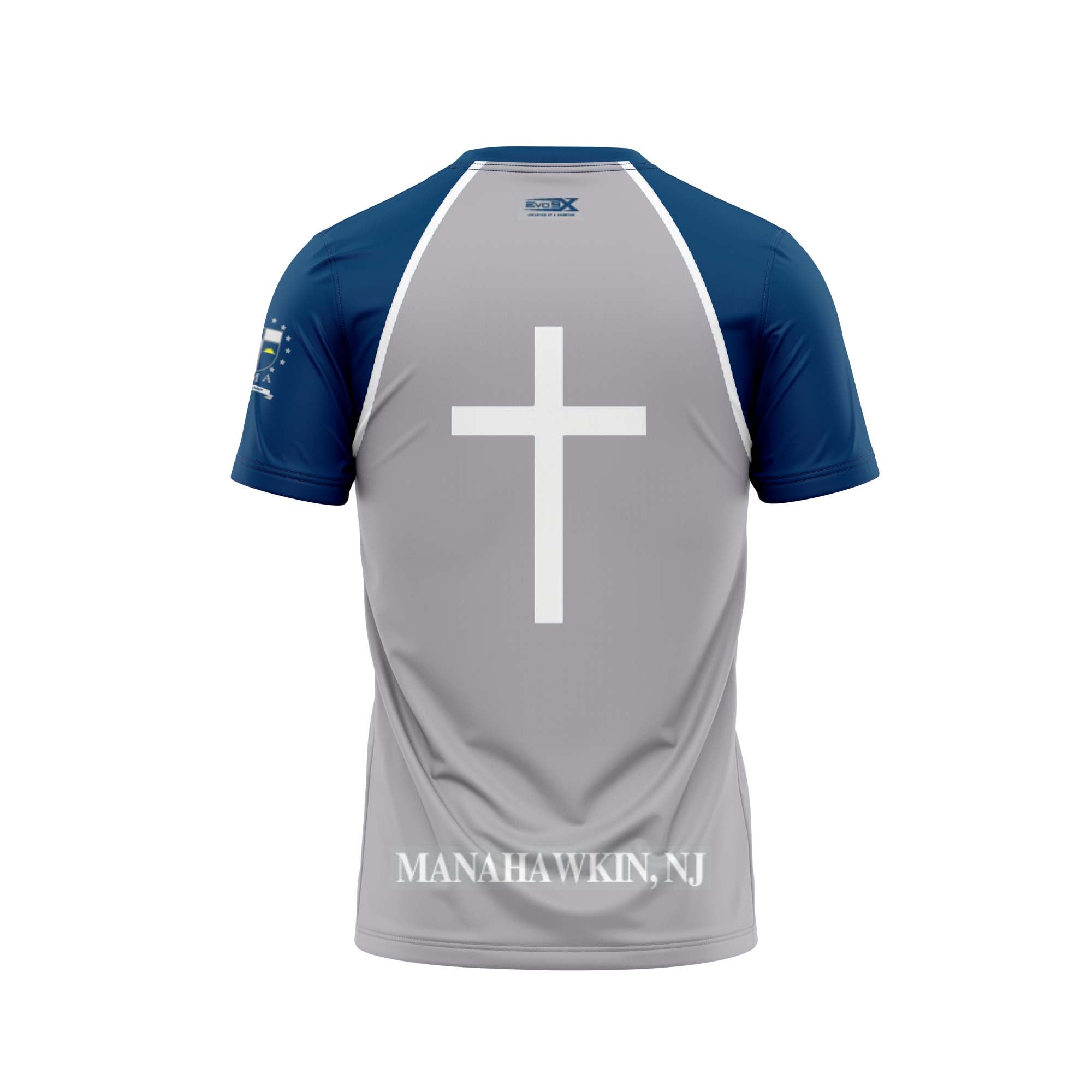 ST. MARY ACADEMY CREW NECK SHIRT (GREY)