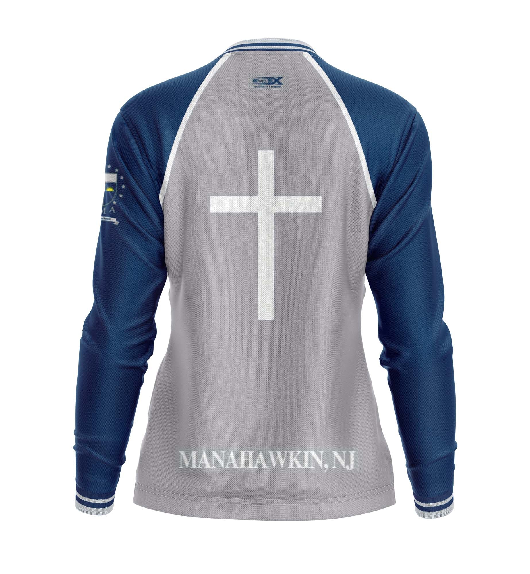 ST. MARY ACADEMY LONG SLEEVE SHIRT (GREY)